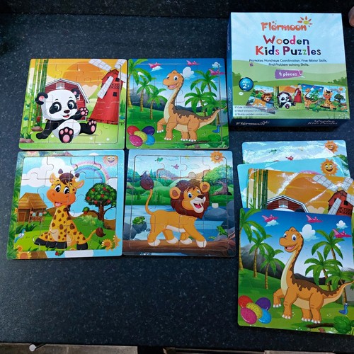 Flormond holz tier puzzle set - tier,