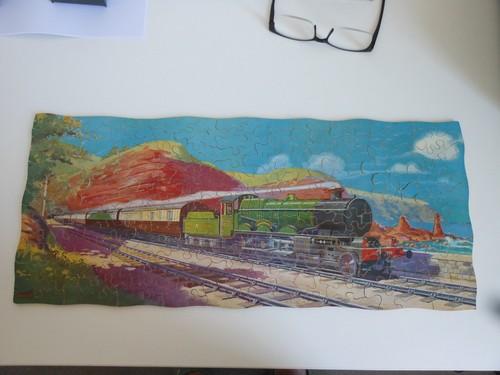 Vintage gwr holzpuzzle cornish - vintage,