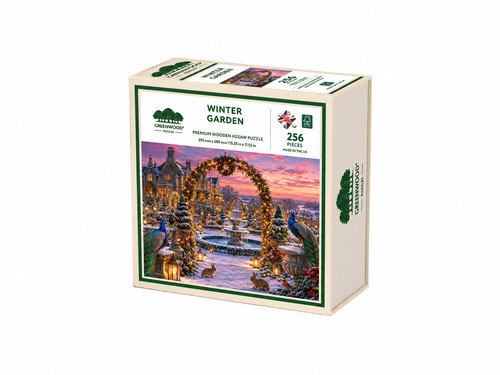 Wintergarten holzpuzzle von - holzpuzzle,