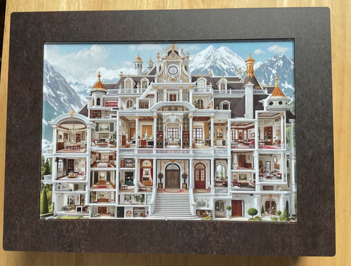 500 geformte teile holzpuzzle - 500,