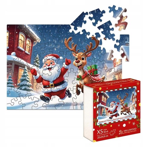 Holzpuzzle weihnachtsmann - holzpuzzle,