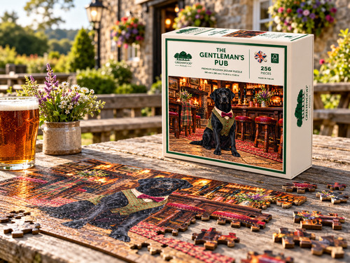 The gentleman pub holzpuzzle - the,