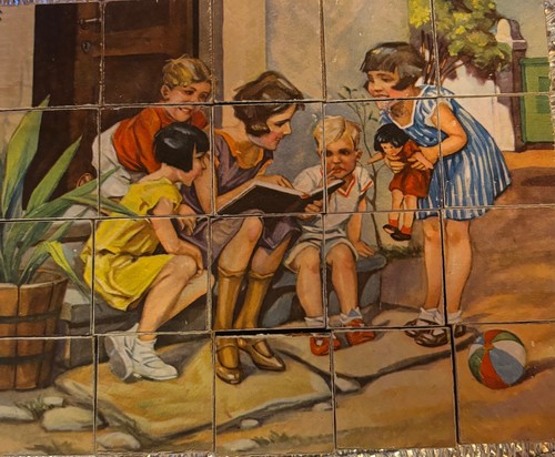 Holzpuzzel antike 1920er jahre - antike,