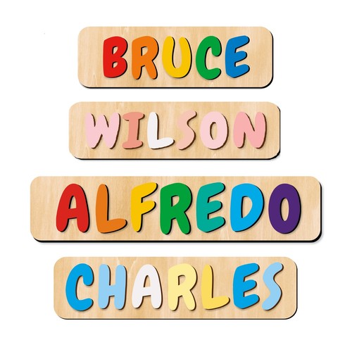 Personalisiertes holzpuzzle - personalisiertes,