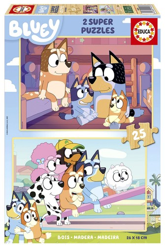 Educa holzpuzzle 2x25 teile - educa,