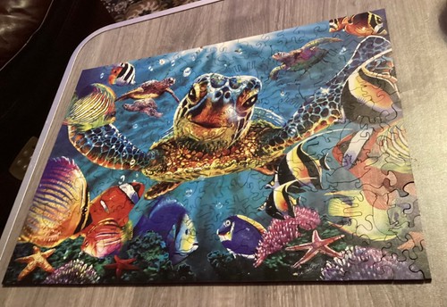 Fisch holzpuzzle unikate - 4,