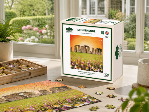 Stonehenge holzpuzzle von - holzpuzzle,