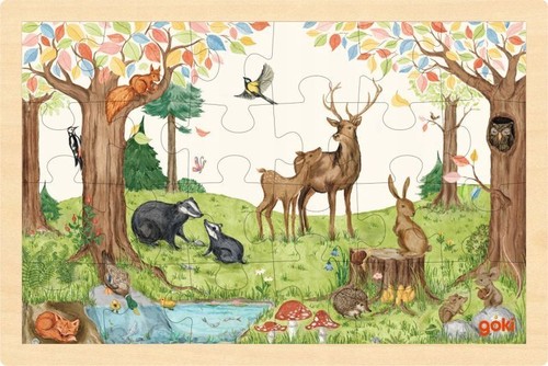 Goki holzpuzzle auf der - goki,