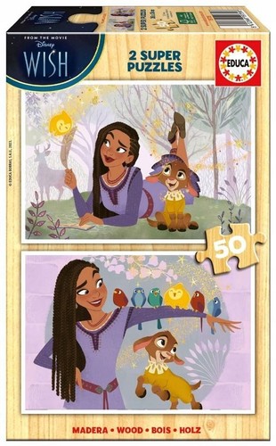 Educa holzpuzzle 2x50 - educa,