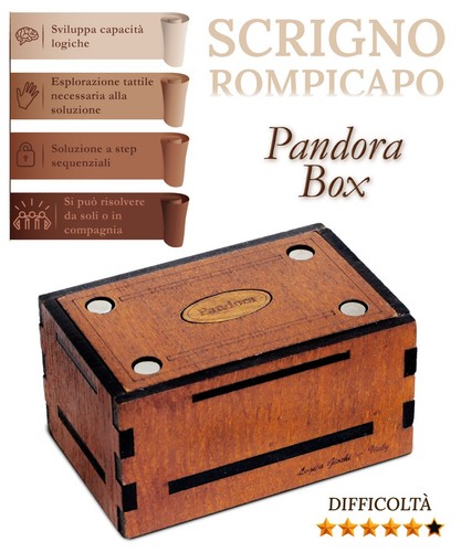 Pandora box puzzle - box, hoher