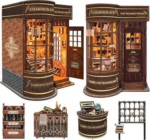 Bücherecke kit holzpuzzle - kit,, 3d