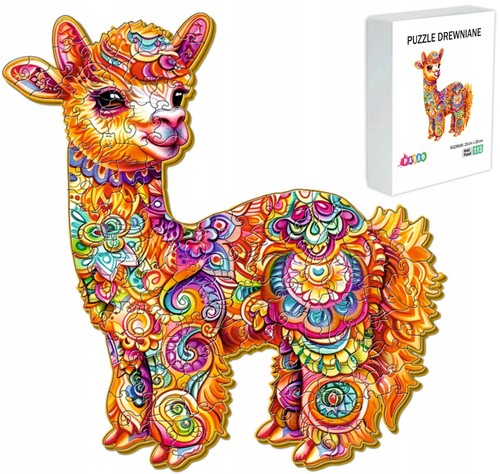 Holzpuzzle lama 113 teile - -,