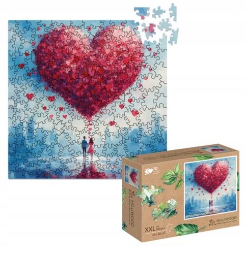 Milliwood holzpuzzle 200 - milliwood, teile