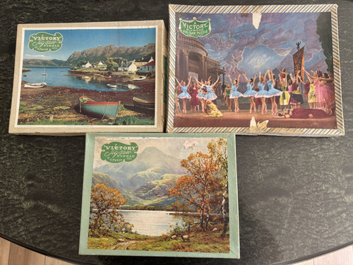 Vintage victory holzpuzzle - vintage,