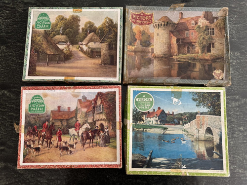 Vintage victory holzpuzzle 4 - victory,