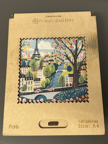 Lubiwood paris holzpuzzle - lubiwood, "paris"