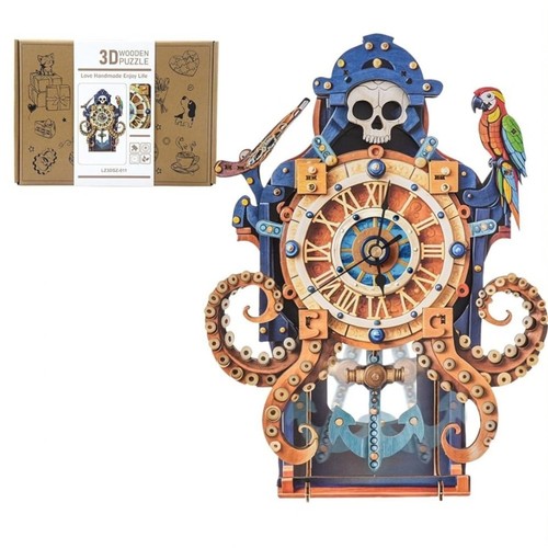 Holzpuzzle oktopus - 3d,