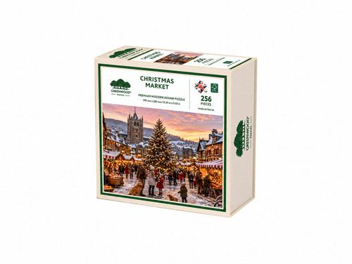 Weihnachtsmarkt holzpuzzle von - holzpuzzle,