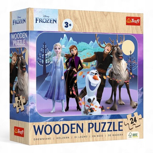 Trefl holzpuzzle teile - 24,