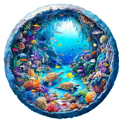 Ocean wonders holzpuzzle - ocean,