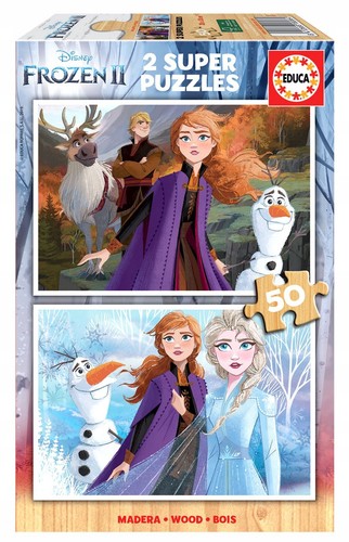 Educa frozen holzpuzzle - educa,