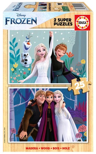 Educa frozen holzpuzzle - 2, x