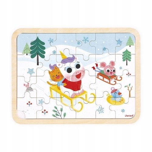Janod holzpuzzle berge - janod,